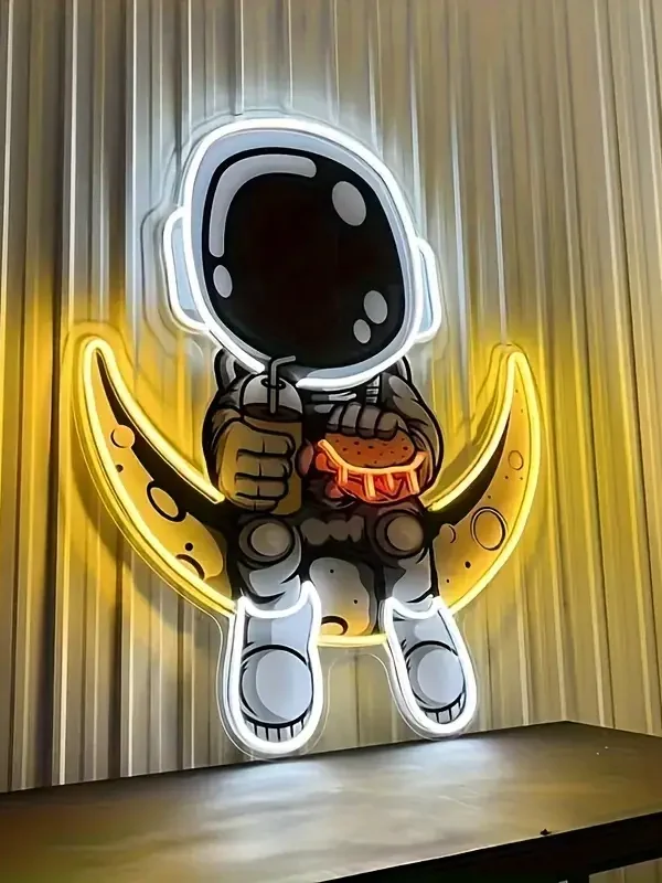 Astronaut Neon Sign