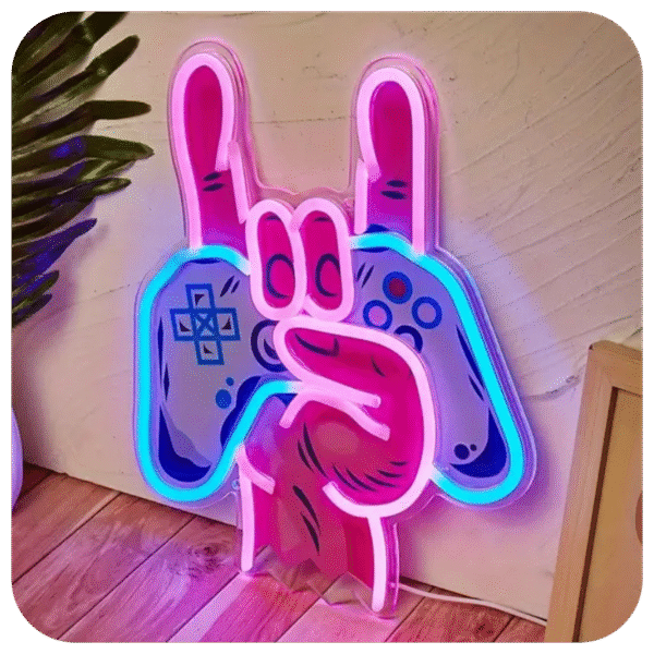 LED Neon Handle Cute Neon Sign