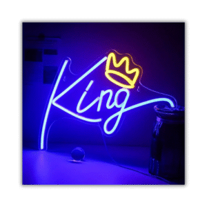 King neon sing